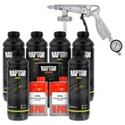 Raptor Black Urethane Spray-on Truck Bed Liner Spray Gun  6 Liters