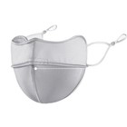 Sun-protective Face Mask For Women  Made From Silk-like Nylon Satin  Breathable 