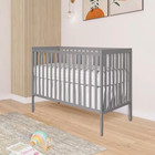 Convertible Crib Synergy Black 5-in-1  Wood