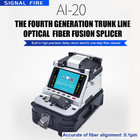 Signal Fire Ai-20 Fiber Fusion Splicer Integrated One-step Fiber Cleaver Ftth