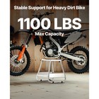 Dirt Bike Stand 1100 Lbs Load Capacity Dirtbike Pit Stand For Moto Maintainence