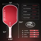 Pro Aramid Fiber Pickleball Paddles  Usapa Approved Pickleball Thermoformed R   