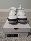 New Nike Zoom Vapor Rf X Aj3 Federer White Fire Red Tennis 709998-106 Sz 7 5