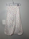 Halo Sleepsack Micro Fleece Baby Girl Wearable Blanket Pink Rainbows 12-18m 