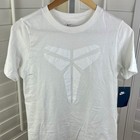 Nike Kobe Bryant Mamba Halo White 8 24 Embossed T-shirt  Boys Large - Nwt - Rare