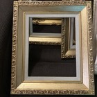 Lot Of Vtg Wood Gold Ornate Baroque Linen Floral Picture Frames 8x10 6x7 5 Read