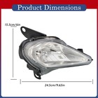 Right Side Headlight Housing Compatibale With 5tg843100300 Yfz450