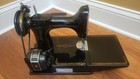 1953 Singer Featherweight 221 Sewing Machine Al562780 Case Accessories Works