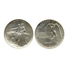 Usa 1925 Stone Mountain Commemorative Half Dollar 90  Silver Coin - Circulated