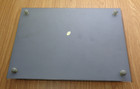 Art Deco Style 12  X 9  Vanity Tray Dresser Mirror Perfume Tray lucite Rod rails