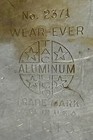 Antique Wearever Aluminum 21qt Stock Pot Bucket 2137 Wood Bail Handle Pour Spout