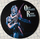 Ozzy Osbourne Randy Rhoads Turntable Slipmat For Vinyl Records  Heavy Metal Lp