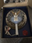 Vintage Christmas Tree Topper Heavenly Reflecting Light Bradford W Box Complete