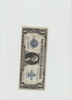 1923  1 One Dollar Silver Certificate Note Horse Blanket Large Size Banknote 