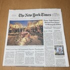 The New York Times News Paper Lot 13 January 27-31 February 1 2 3 4 5 6 7 8 2026