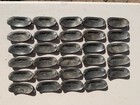  rare  29 Antique Metal copper Pharmacy  Apothecary Cabinet Drawer Pulls Knobs