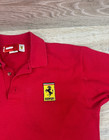 Fila Men s Red Official Ferrari Racing Polo Shirt Size Medium