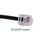 Db9 Serial Rs232 To Rj12 6p6c Adapter Cable For Apc Pdu 940-0144a