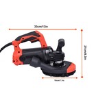 2200w Concrete Surface Grinder angle Grinder Kit With Dust Shroud Floor Grinder-