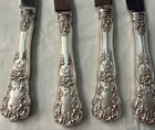 Vintage Classic Towle  old Master  Victorian Sterling Silver Butter Knives Set 4