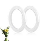 Clear Floral Tape 2 Rolls 1 4 Inch Waterproof Adhesive Flower Arrangements New