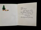 1 Vtg Unused Mcm Xmas Greeting Card Lovely Santa Winking And Waving Hello  Cute