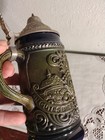 Vintage German Lidded Beer Stein Mug Lidded Beer Stock 0 5 L