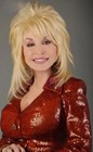Dolly Parton Layered Blonde Synthetic Hair Classic Cap Wigs With Bangs Natural