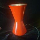 Vintage Red Lava Lamp Base Only Tested Works  Small Dents  See Description-as Is