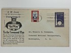1939 First Day Cover Fdc Rare Unlisted Townsend Plan Pension Political Cachet