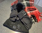 Womens Victoria Secret Scarf   Hat   Glove