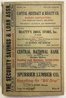 Antique 1928 Hoffhine   s Okmulgee Oklahoma City   County Directory Hc Book Ok