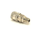 Stainless Steel Quick Connect Coupler 1 4  Male Npt Air Hose Fittings Usa