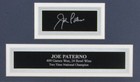 Joe Paterno Psu Framed Tribute W laser Engraved Autograph 135020