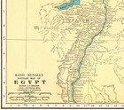 1940 Vintage  Map Of Egypt Antique Egypt Map Nile River Gallery Wall Decor 943