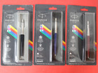 Parker Jotter 3 Colors Ballpoint Pen Chrome Trim With Blue And Black Ink New