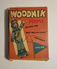 Original 1954 Woodnik People Space Man Toy  Jack Built Toy Manufacturing Company