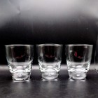 Bormioli Rocco Luna Double Old Fashioned Glasses Tumblers Set Of 3 11 5oz
