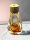 Vintage Faceted Geometric Miniature Perfume Bottle Ciro Reflexions Empty Htf