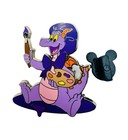 Disney World Figment Pin 2025 Epcot Intl Artist Painting Festival Of The Arts