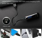 Dual Arc Plasma Electric Lighter Usb Rechargeable  Multi Function outdoor New