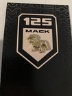 Mack Truck 125 Years Anniversary Bulldog Mascot Lapel Pin   Matchbook Matches