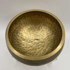 Tibetan Singing Bowl Solid Brass Hand Hammered For Yoga And Meditation 4   