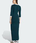 Adidas Originals Classics 3 Stripes Maxi Dress Dark Green Bnwt  Uk M l xl Last 3