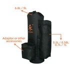 Tuxing 6 8l 9l Carbon Fiber Cylinder Bag Protective Case Backpack Bag Black