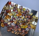 Natural Rough 147 50 Carat Multi Colour Zircon   71 Pieces Clean And Facet Grade
