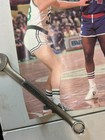 Ricky Mahorn Vs Larry Bird Washington Bullets 1982 Converse 17x23 Vintage Poster