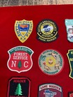 Vtg obsolete  game   Fish  Dnr  Warden  Shoulder Patches  lot Of 13  Some Rare