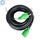 Generator Extension Cord 10-100 Ft 3 Prong Power Cable 10 3 30 Amp Adapter Plug
