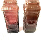Berring s Apple Bitters Purple Bottles Wheaton Nj Lot Of Two 9  Tall 3  Across